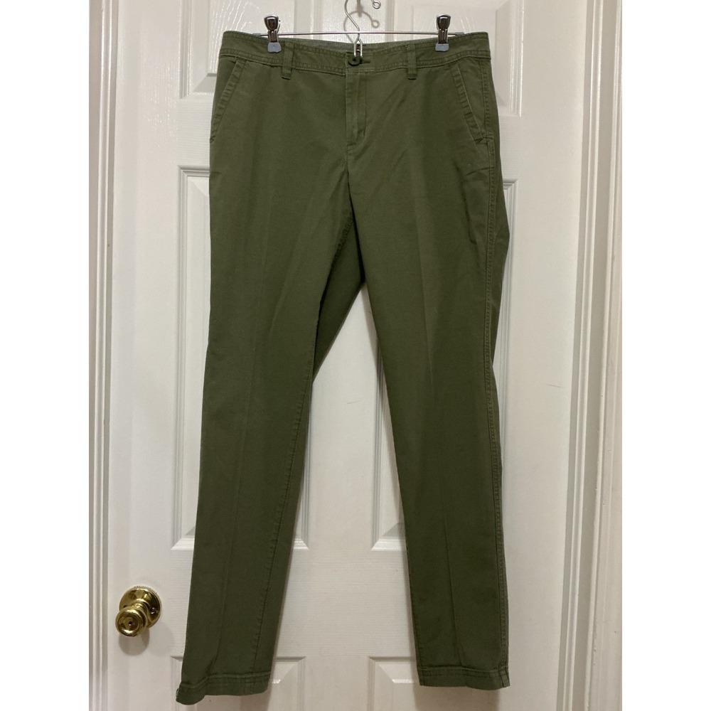 Eddie Bauer Women 8 Ripstop Green Pants Crossover Trail Adventure 23507050